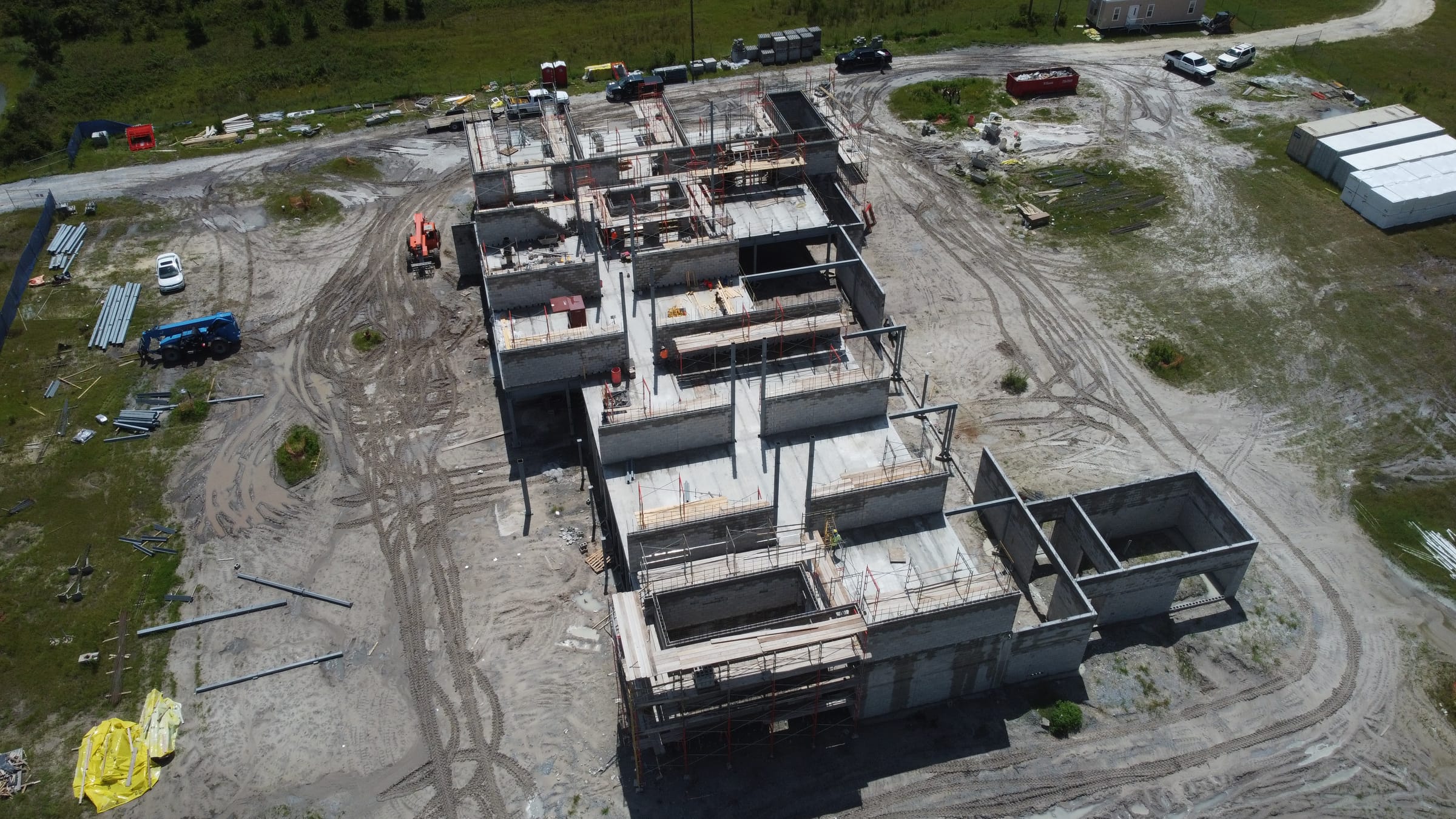 Construction Management — active construction site